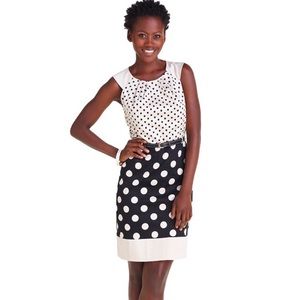 The Limited Double Polka Dot Dress RETRO