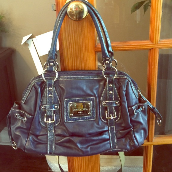 Cosmi-Cosma Paris Blue Handbag