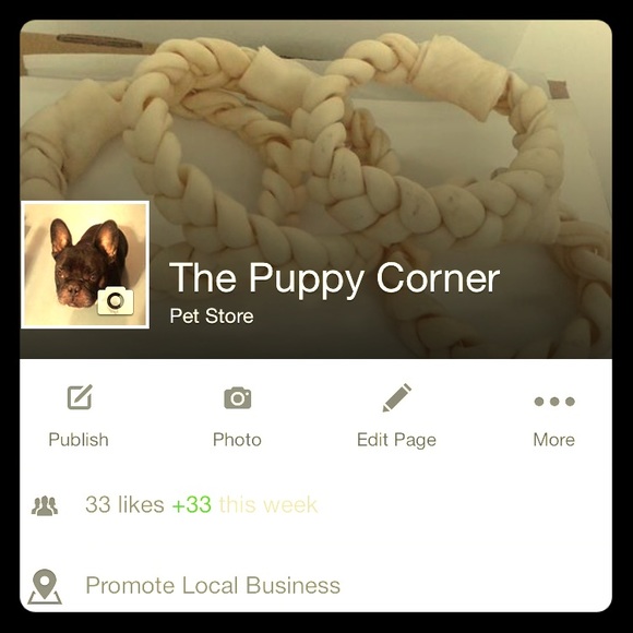 Facebook page The Puppy Corner
