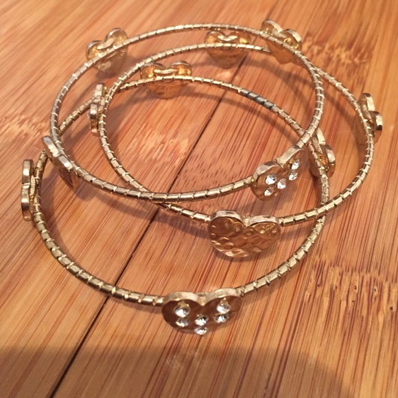 Gold bracelets