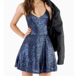 Tobi sequin dress