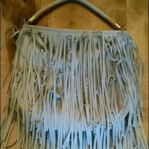 Custom fringe purse