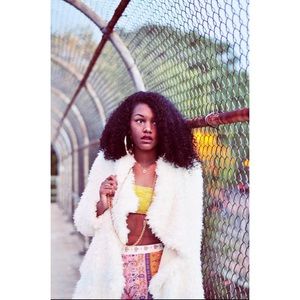 Free People Cascading Simply Sherpa Coat