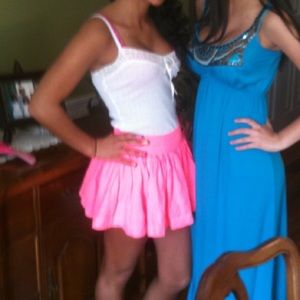 Victorias Secret PINK Peach/Pink Skirt