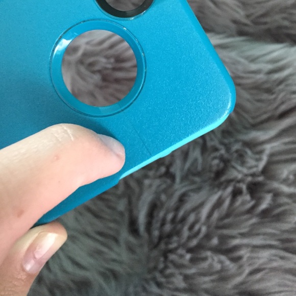 i phone 4 case blue shell 2 pieces - Picture 2 of 2