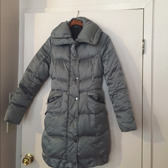 Sean John metallic silver coat