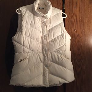 J crew white vest
