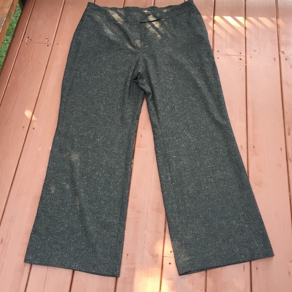 J.Jill Brown Tweed Pants