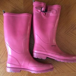 THANKSGIVING SALE Pink rain boots