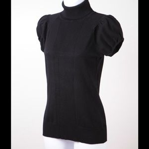 Black Rampage Large Turtleneck Sweater