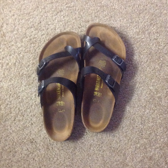 Black Mayari Birkenstock Sandals