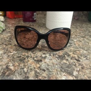 Oakley sunglasses a couple small nicks in lens.