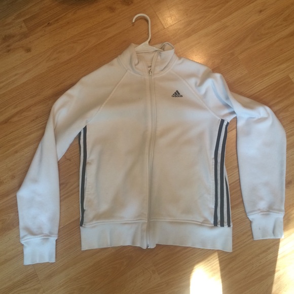 Adidas athletic wear zip up