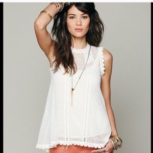 Free people lace tunic