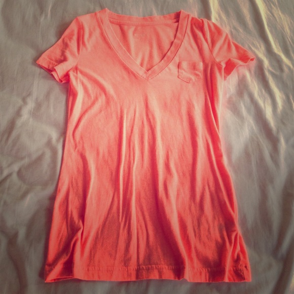 Mossimo Neon Orange T-Shirt
