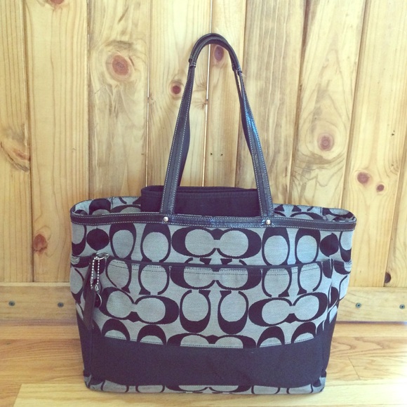 Genuine Coach diaper bag