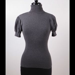 Grey Large short sleeve sweater