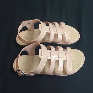 Phoenix Nude Jelly Gladiator Sandal