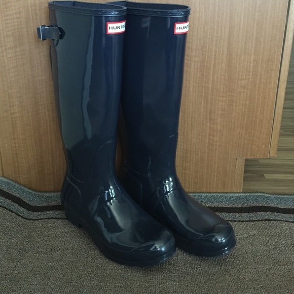 hunter gloss boots