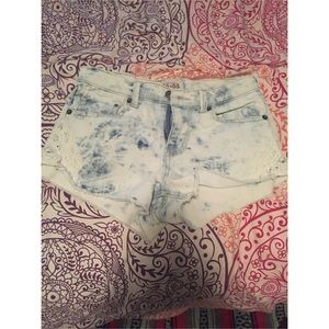 high waisted shorts