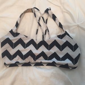 Lulu lemon chevron sports bra
