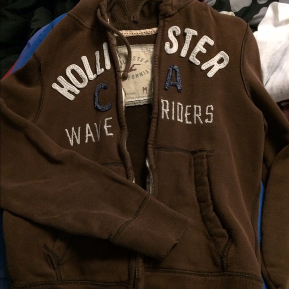 Hollister zip up hoodie