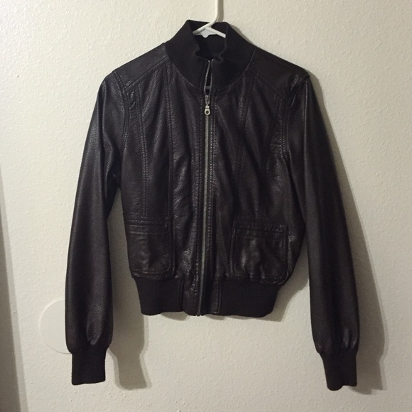 Leather jacket