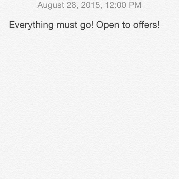 Everything must go cleaning out closets - Picture 1 of 1