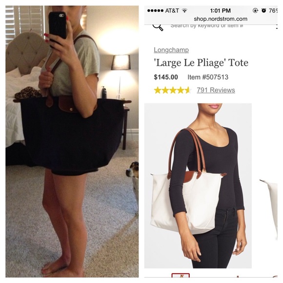 Additional posting large Le Pliage tote