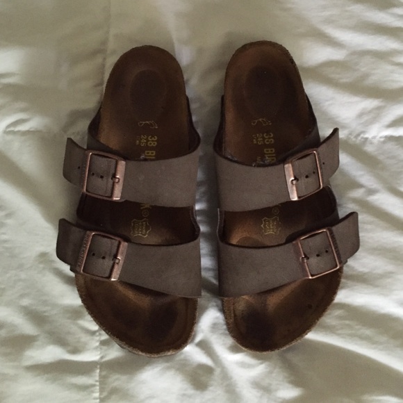 Birkenstock Shoes - Taupe Birkenstocks