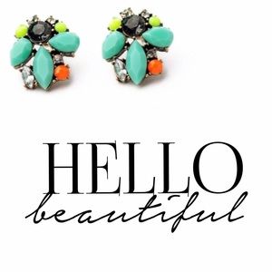 Naomi Cluster Earrings