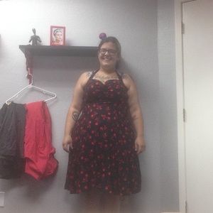 Black Cherry sweetie dress