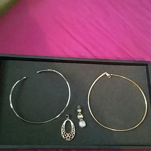 Necklaces with 2 sliders