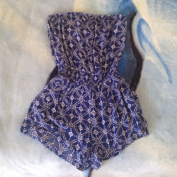 For Mia💓 trade Blue romper