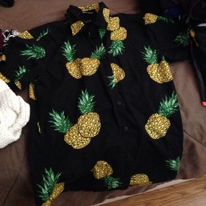 Pineapple Button Down