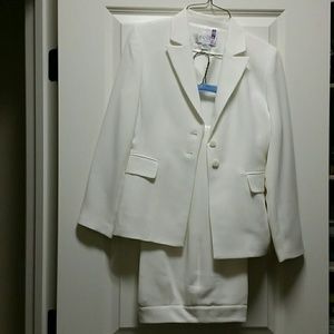 White Suit pants set