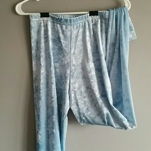 Crushed Velvet Leggings American Apparel