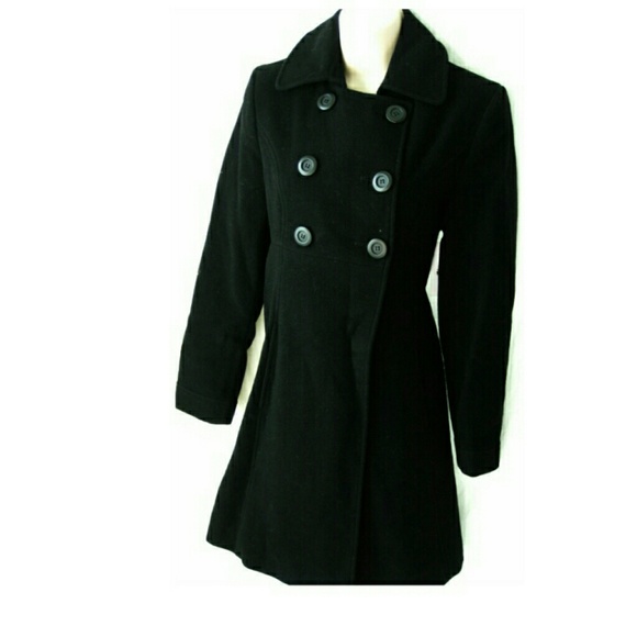 Victoria's Secret Pin-up A Line Coat wool 2P