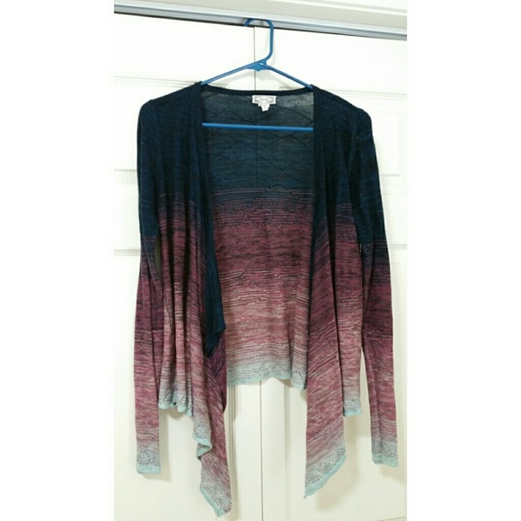 Faded cardigan