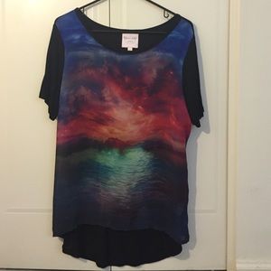 Romeo & Juliet Couture galaxy tee