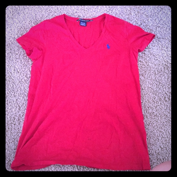 Ralph Lauren polo v neck tee