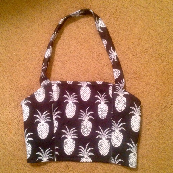 Urban Outfitters Pineapple Crop Top