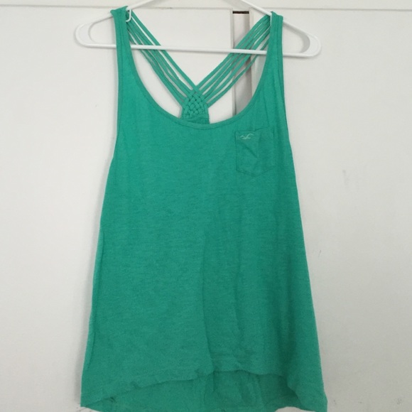 Hollister racer back tank top
