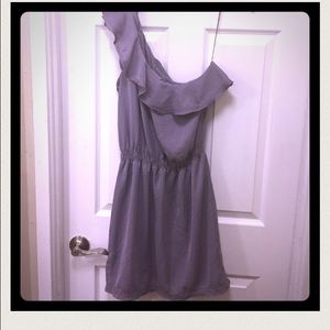 Marshalls Lavender One Shoulder Dress