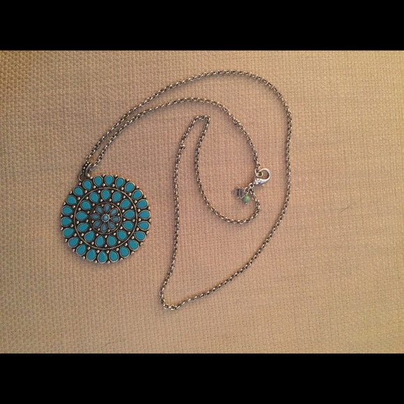 Lucky brand turquoise necklace