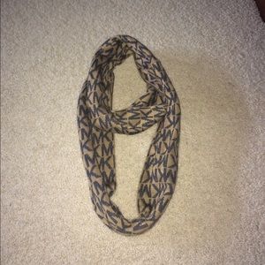 Tan/Black MK infinity scarf