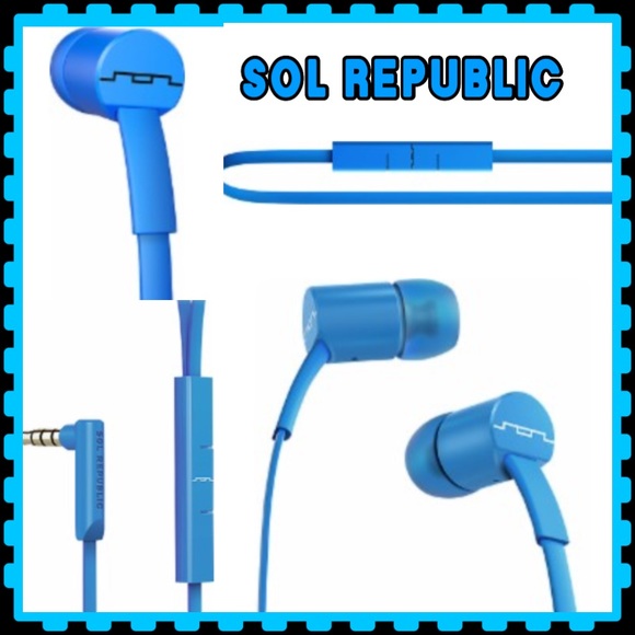 Sol Republic Ear Headphones with mic.