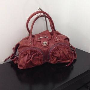 Botkier Bianca Satchel- medium berry color