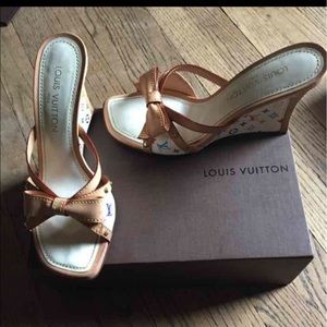 Louis Vuitton Multicolore Wedges