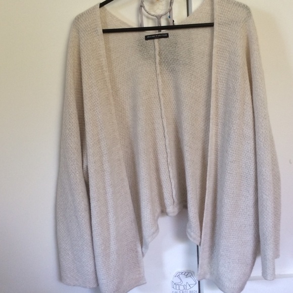 Brandy & Melville oversized cream sweater